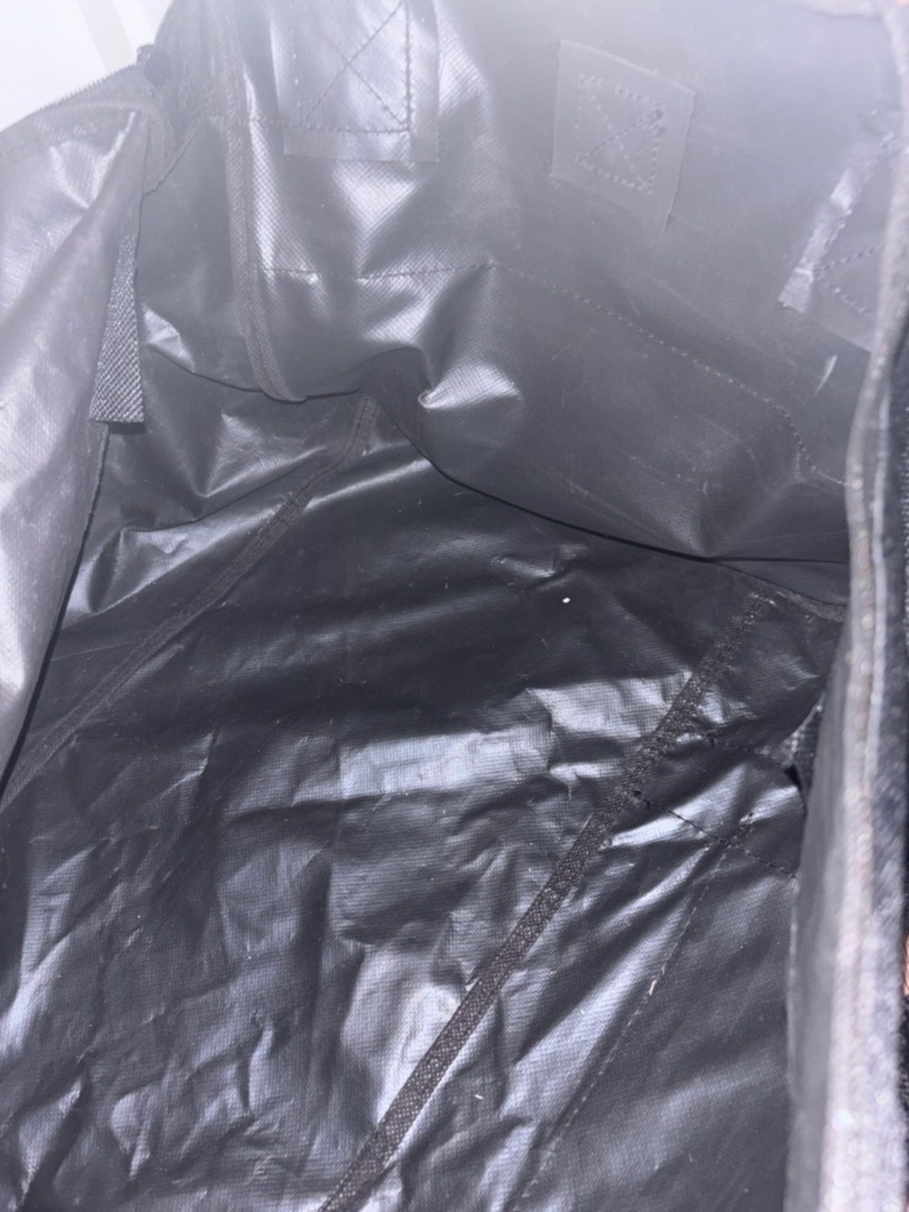 Black Men's Duffel Bag with Wheels - Picture 11 of 11